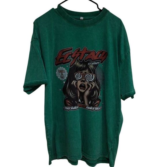 Vintage Ecstacy Studios T-shirt, XL, Wild Graphics - Picture 3 of 8
